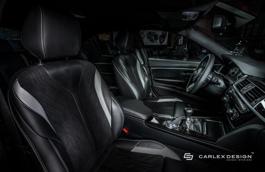 Интерьер BMW 320i Sedan by Carlex Design 2017 года  (фото 4 из 11)